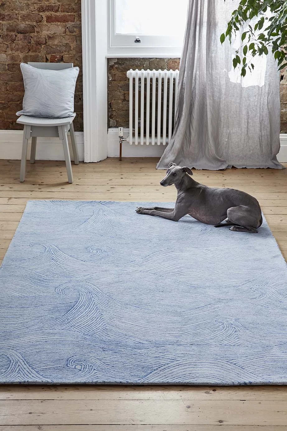 Seascape rug by Abigail Edwards