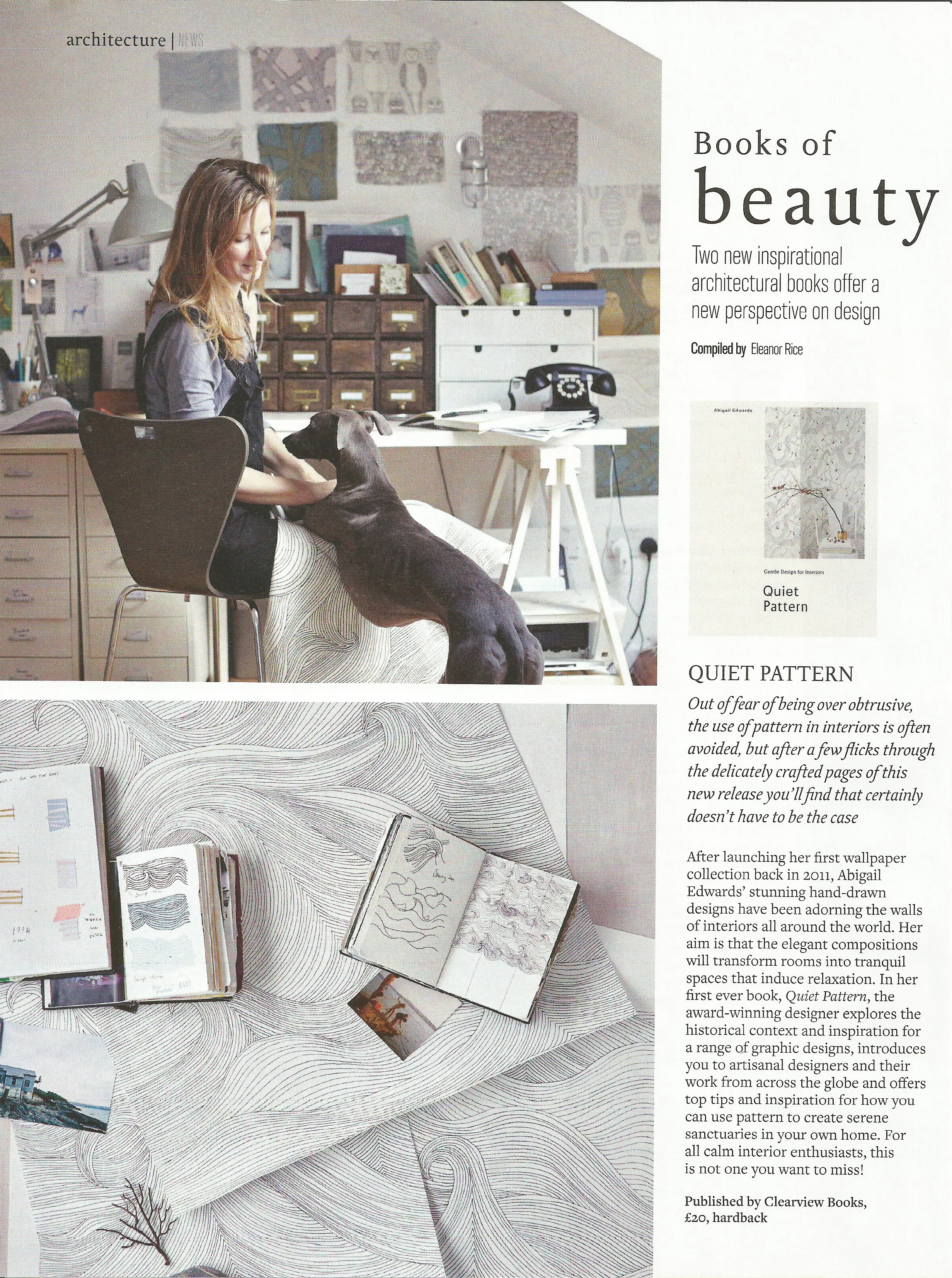 Quiet Pattern review in Enki magazine