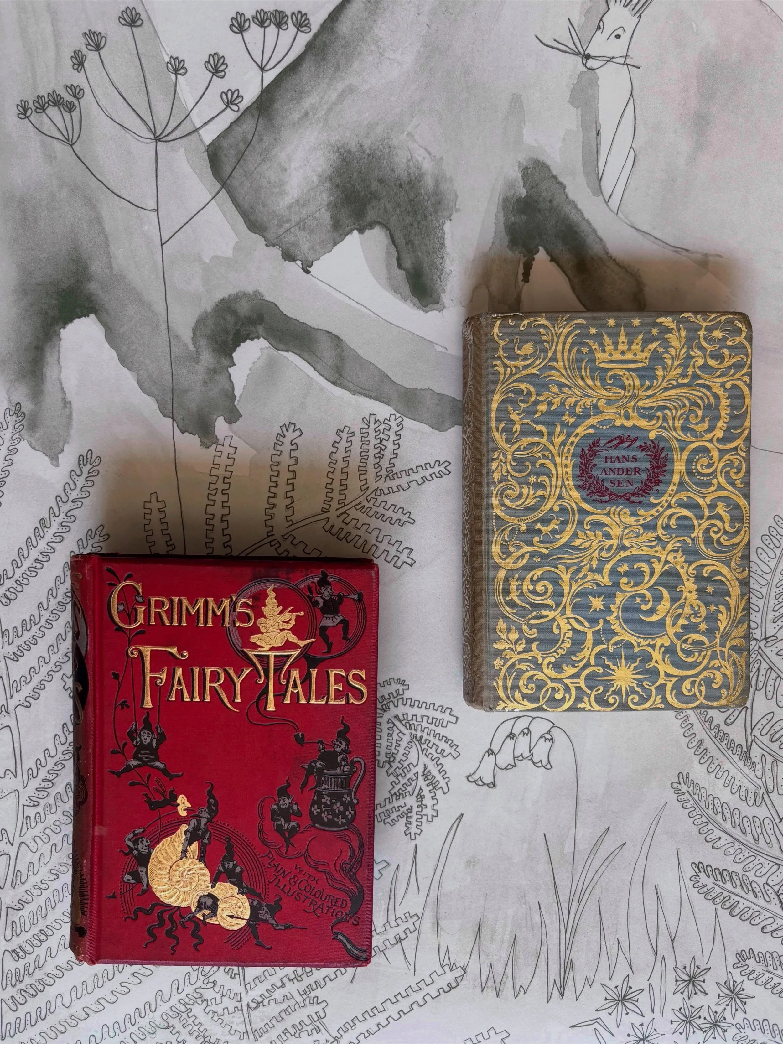 &ldquo;If you want your children to be intelligent, read them fairy tales. If you want them to be more intelligent, read them more fairy tales.&rdquo; - supposedly said by Albert Einstein. 
Thank you for these beautiful, beautiful books @clarepereira
