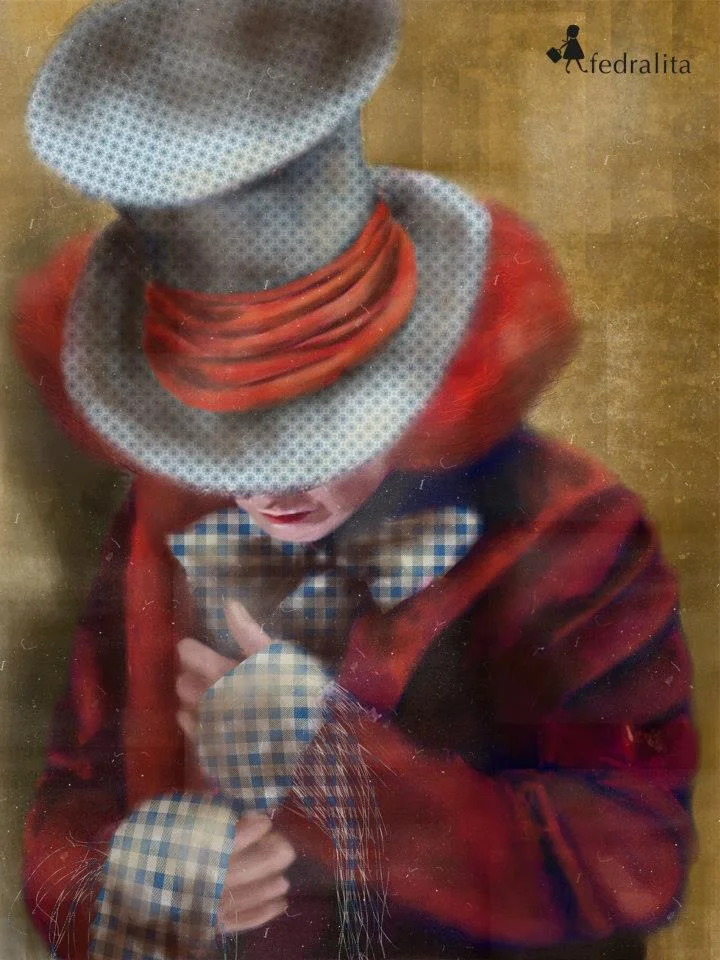HATMAN 80 x 100 cm (max. 3m hight) Print on "William Turner" Hahnemühle