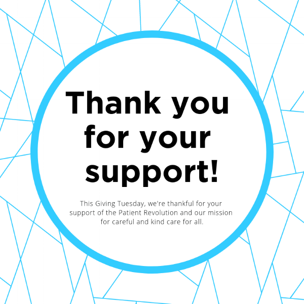 Thank You For Your Support The Patient Revolution