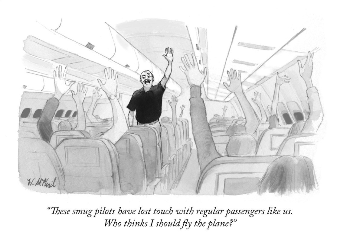 The New Yorker weighs in