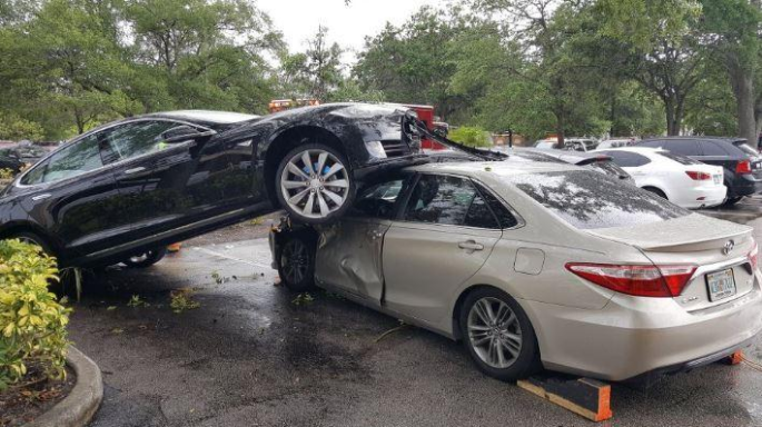 Tesla wins one