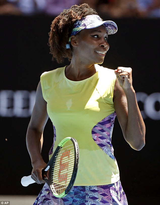 Venus Williams. Looks GORGEOUS to me but then, I'm not a New York Times subscriber