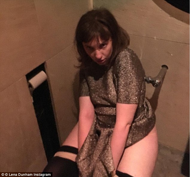 Lena dunham vows to continue purging until the donald resigns or is impeached