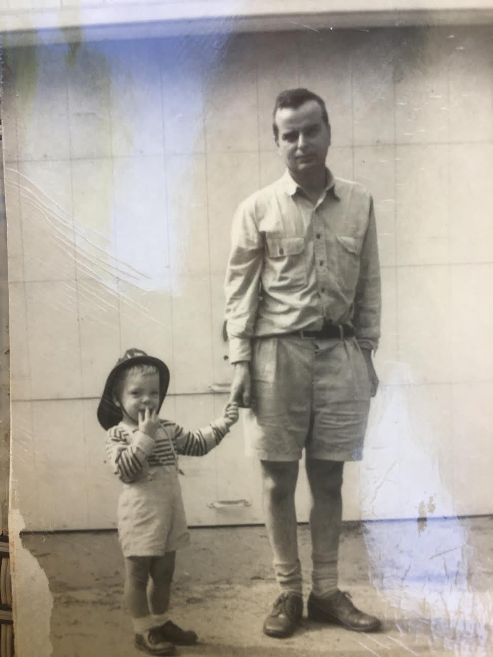 Aww, forgot the photo, as someone reminded me. So bumped, then I promise, back to the archives. There aren't many photos of my father on the Internet — in fact, I'm unaware of any