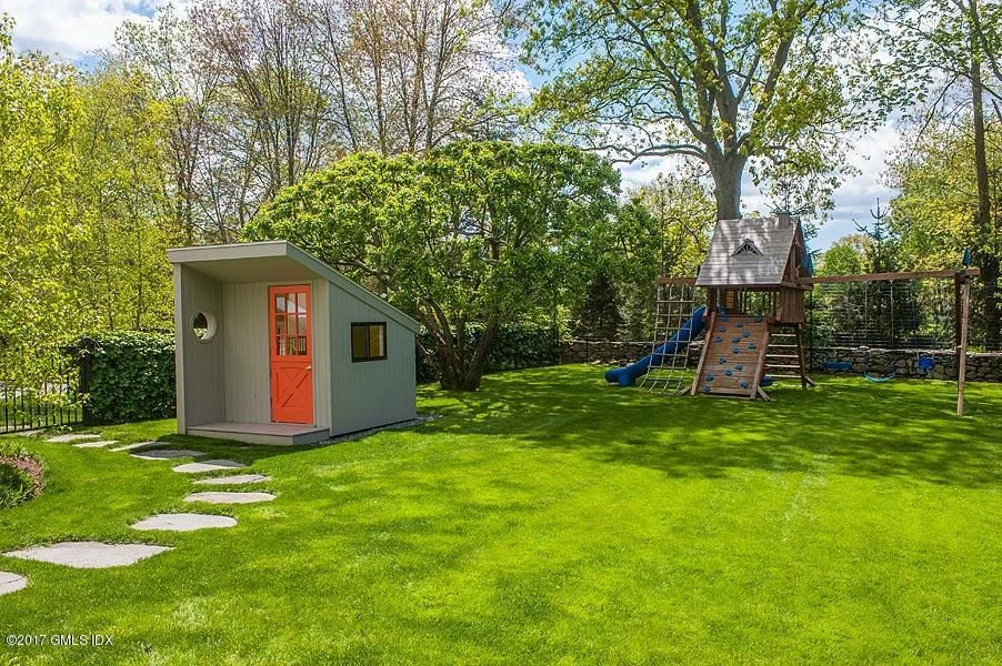 And the shed