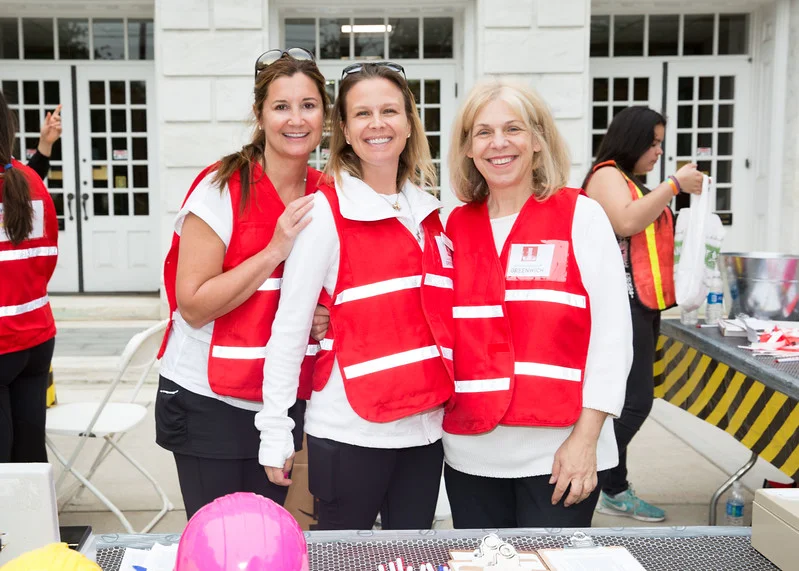 Junior League President Debra McLaughlin and her wrecking crew; look pretty harmless, don't they? Wrong.