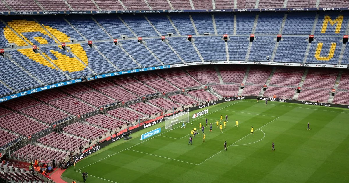 If balls are kicked in an empty stadium, will anyone feel it? Or pay to see it happen?