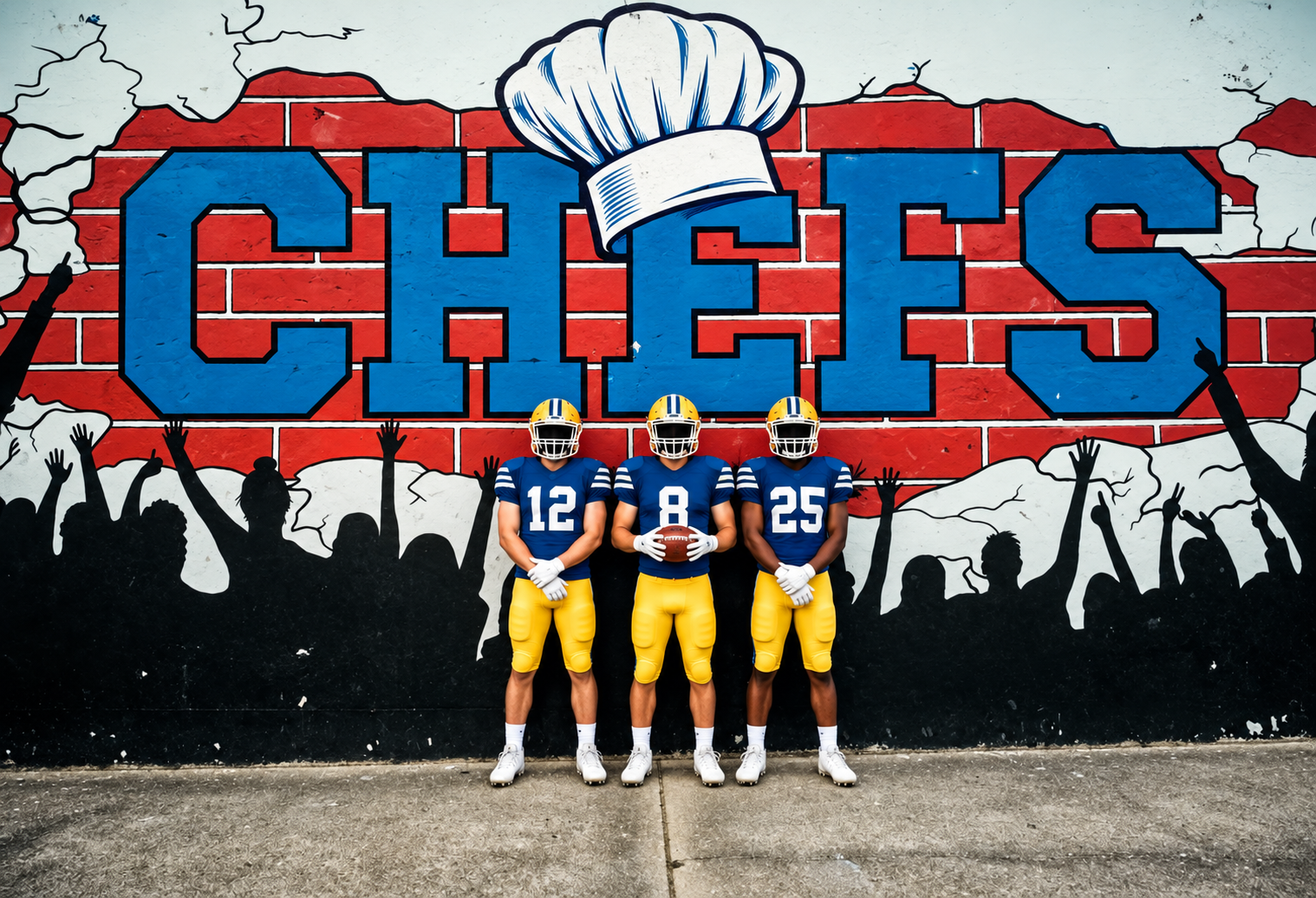 Chefs Football Mural Team Pose.png