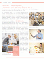   Florist - Juli 2013    Sich den Dingen nähern   – ihnen wirklich auf den Grund gehen Traditionsgemäss fand im Januar anlässlich des laufenden Vorbereitungskurs 