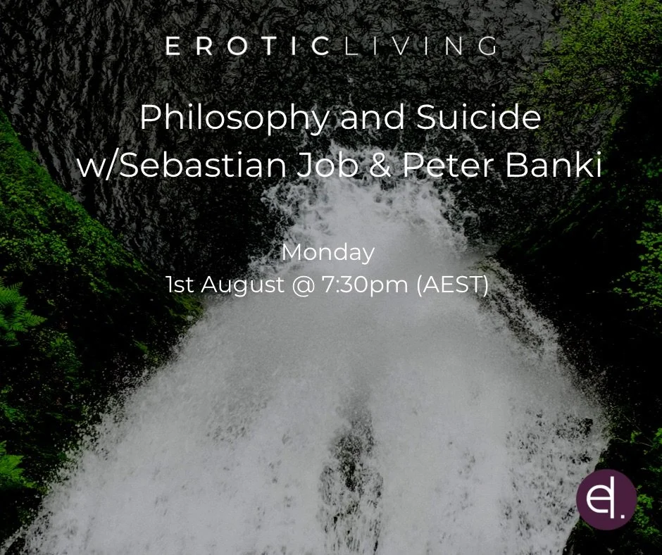 Philosophy and Suicide with Sebastian Job & Peter Banki