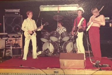 Early gig promotional photo (1975)