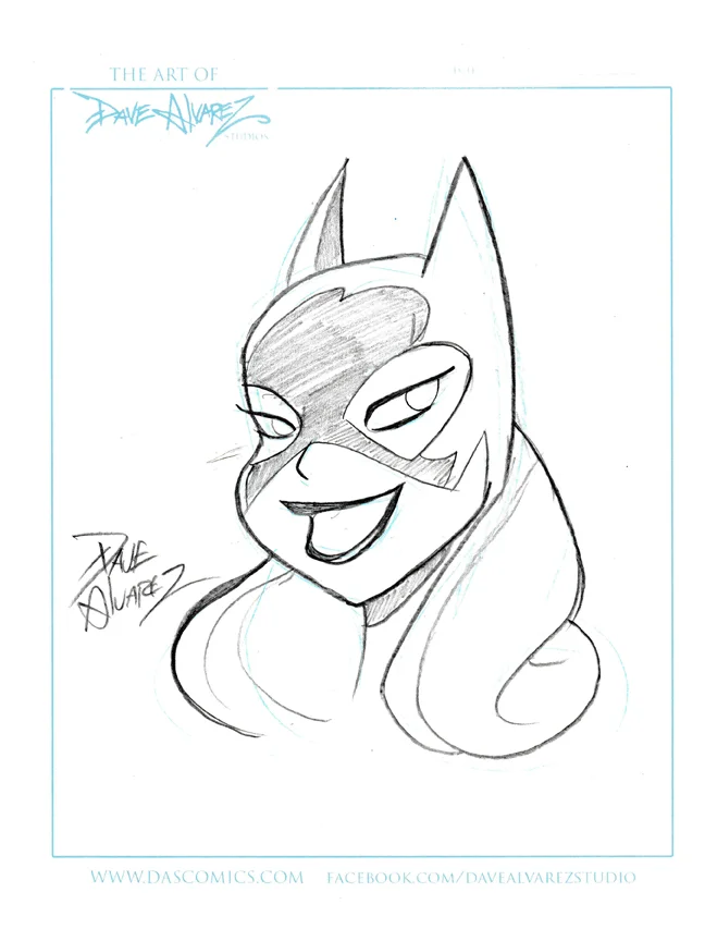 Batgirl by Dave Alvarez