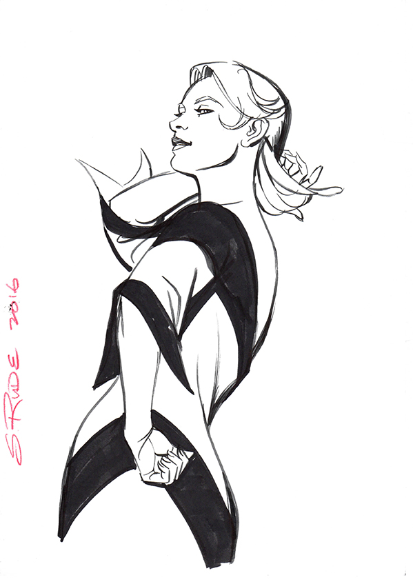 Sundra Peale by Steve Rude