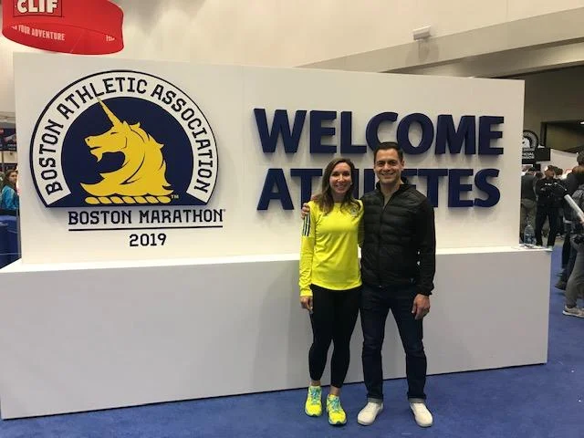 With Robert at the Expo 3 hours before it closed before race day.