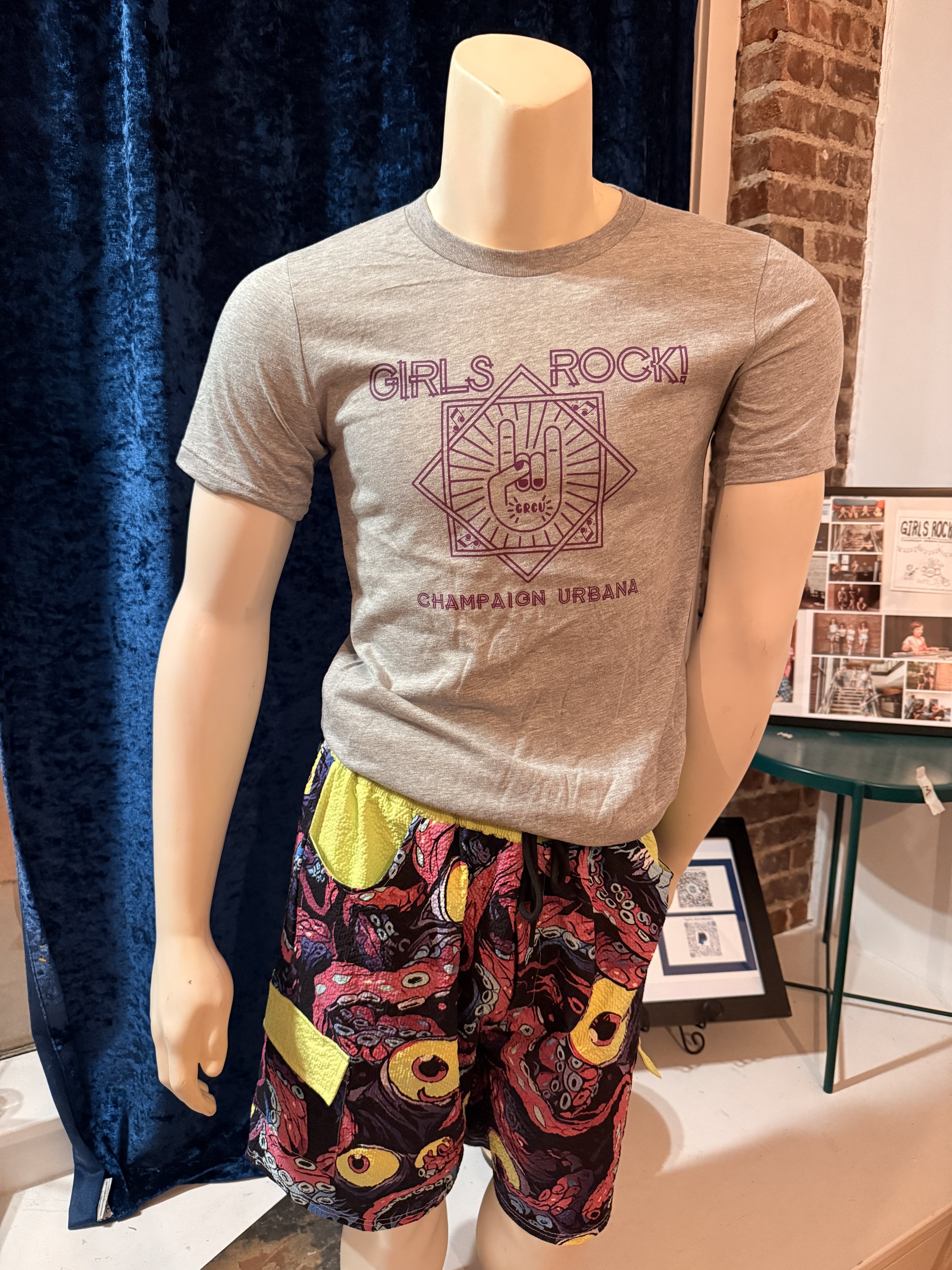 Girls Rock! CU T-Shirt - Grey