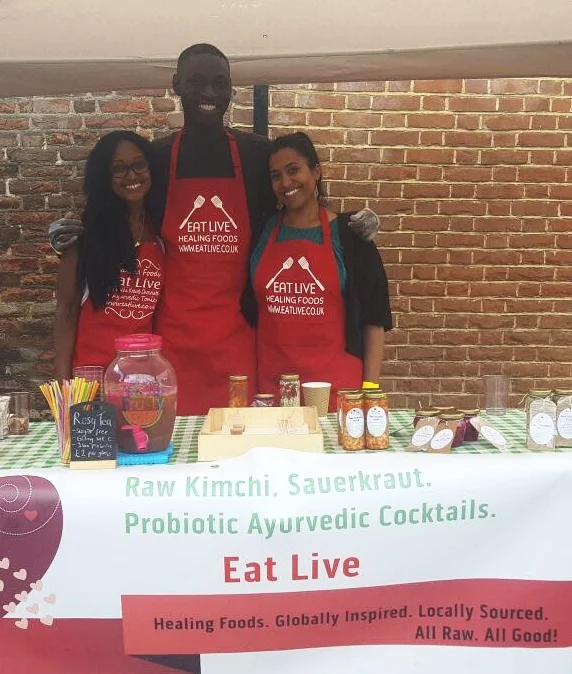 Eat Live Delicious fermented kimchi and krauts - made in Enfield http://www.eatlive.co.uk/