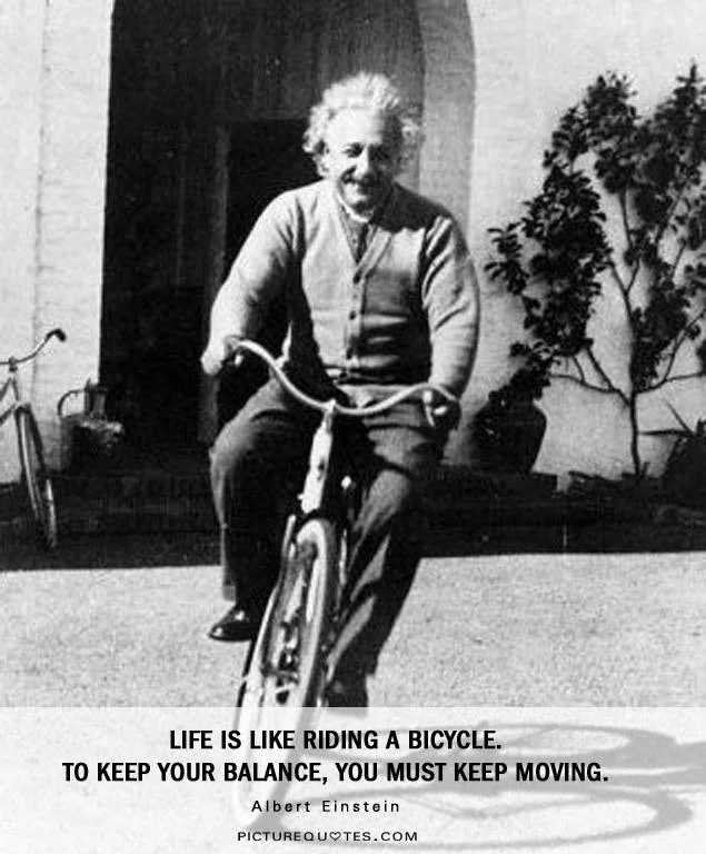 Photo: http://img.picturequotes.com/1/137/life-is-like-riding-a-bicycle-to-keep-your-balance-you-must-keep-moving-quote-2.jpg