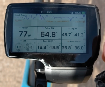  Screenshot of LEOMO Type-R Head Unit mid-ride (I was soft pedaling, I promise!). 