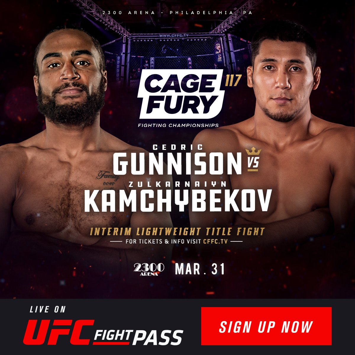 Cage Fury Fighting Championships kicks off 2023 campaign with blockbuster back-to-back weekend — Cage Fury Fighting Championships