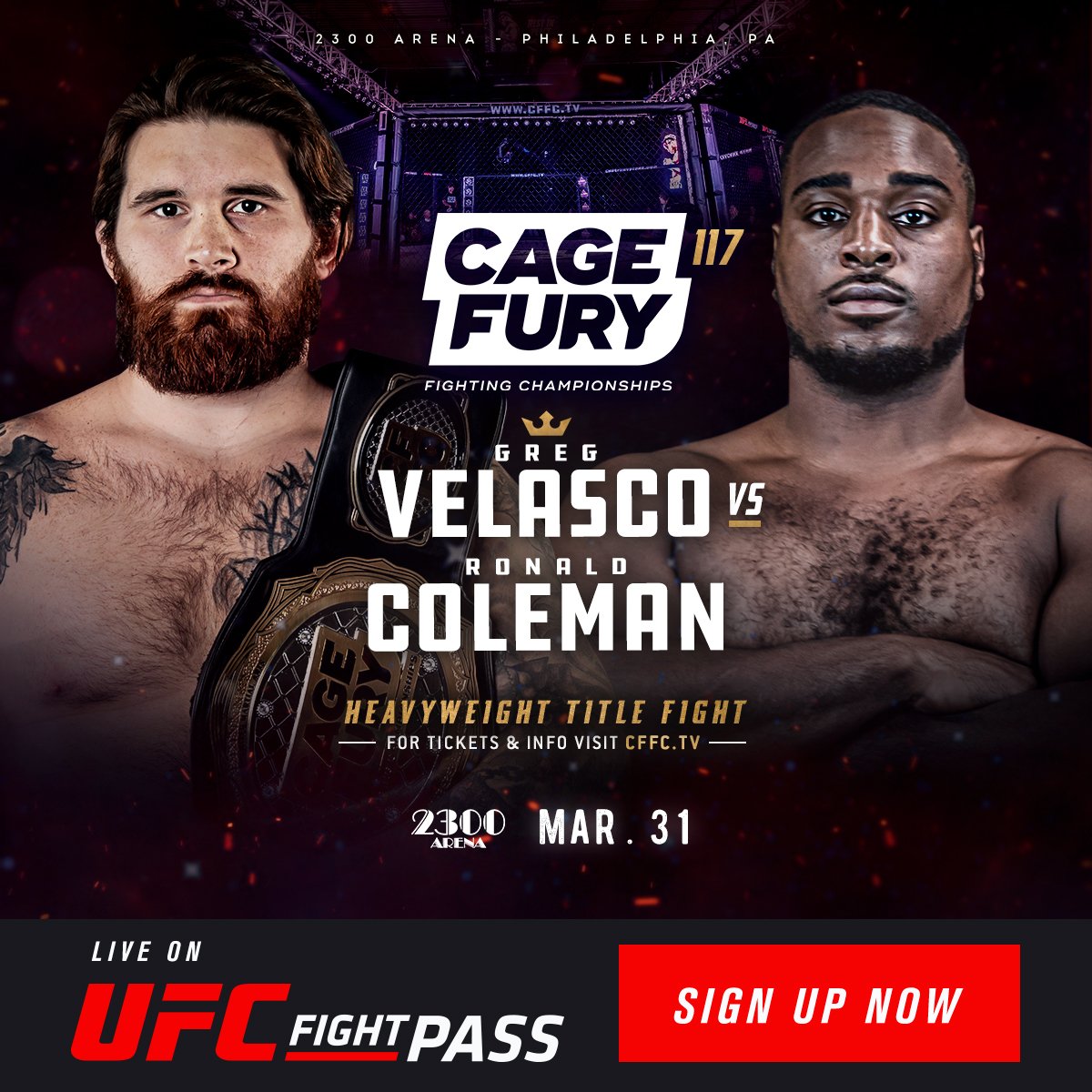 Cage Fury Fighting Championships kicks off 2023 campaign with blockbuster back-to-back weekend — Cage Fury Fighting Championships