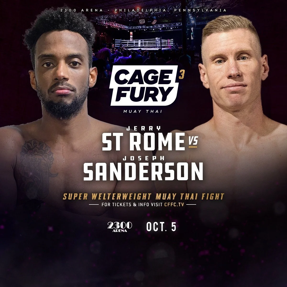 👊 𝑰𝑻&rsquo;𝑺 𝑨𝑳𝑴𝑶𝑺𝑻 𝑻𝑰𝑴𝑬!
The return of CFFC Muay Thai is just over a week away, have you got your tickets yet??