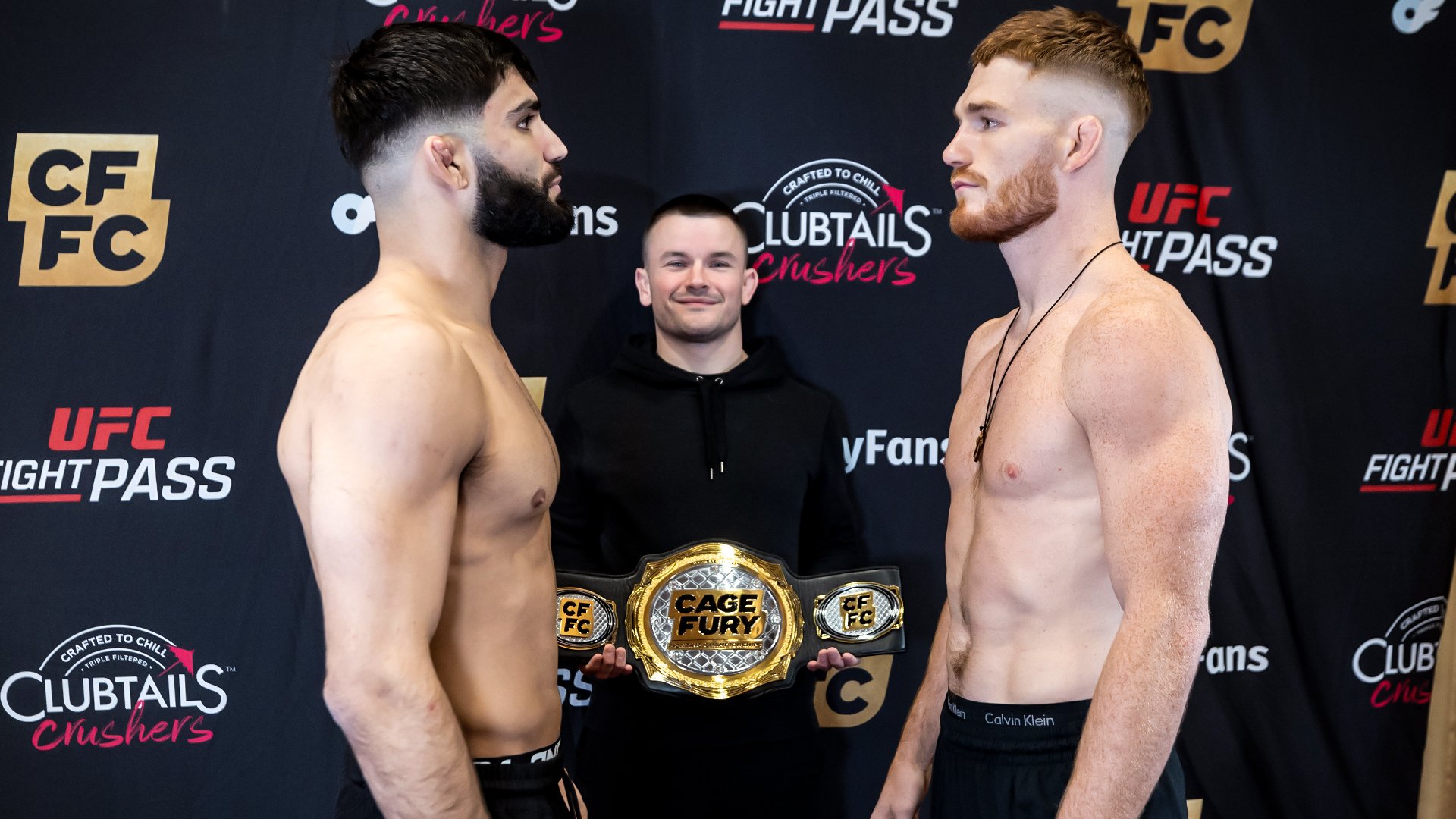 CFFC 152 weigh-in results: Full 11-bout lineup cleared, including headliners Nick Galanti and Austin Clayton