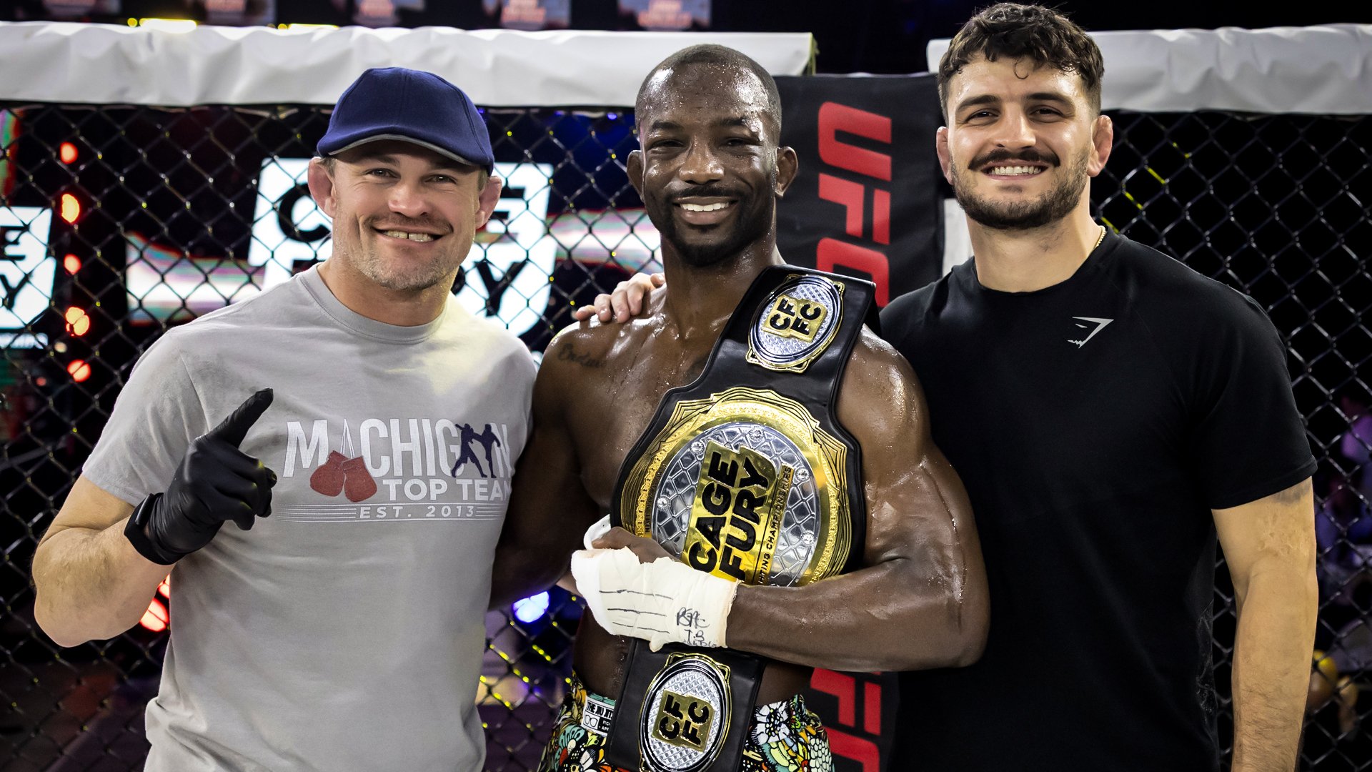 The thinking man's champion: Will Starks following the path blazed by Georges St-Pierre 