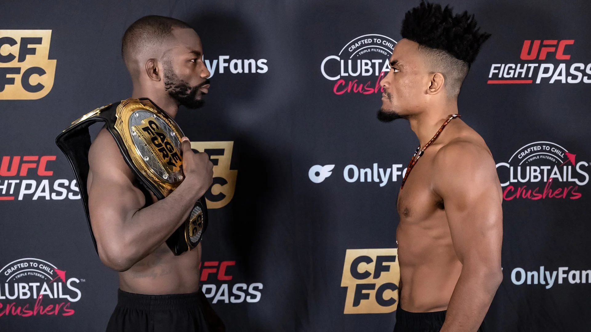 CFFC 154 weigh-in results: Dual title fights cleared for 'The Thrill on the Hill,' an incredible outdoor America250 celebration