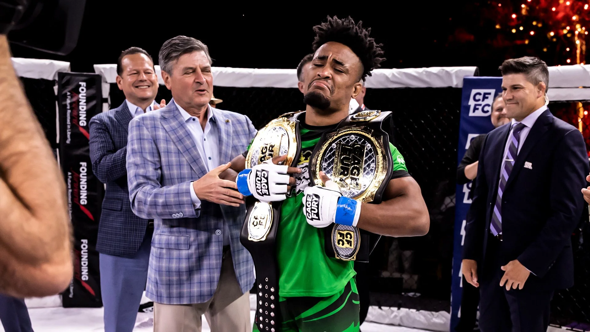 CFFC 154 results: History made as Kevin Pease claims lightweight belt in short order
