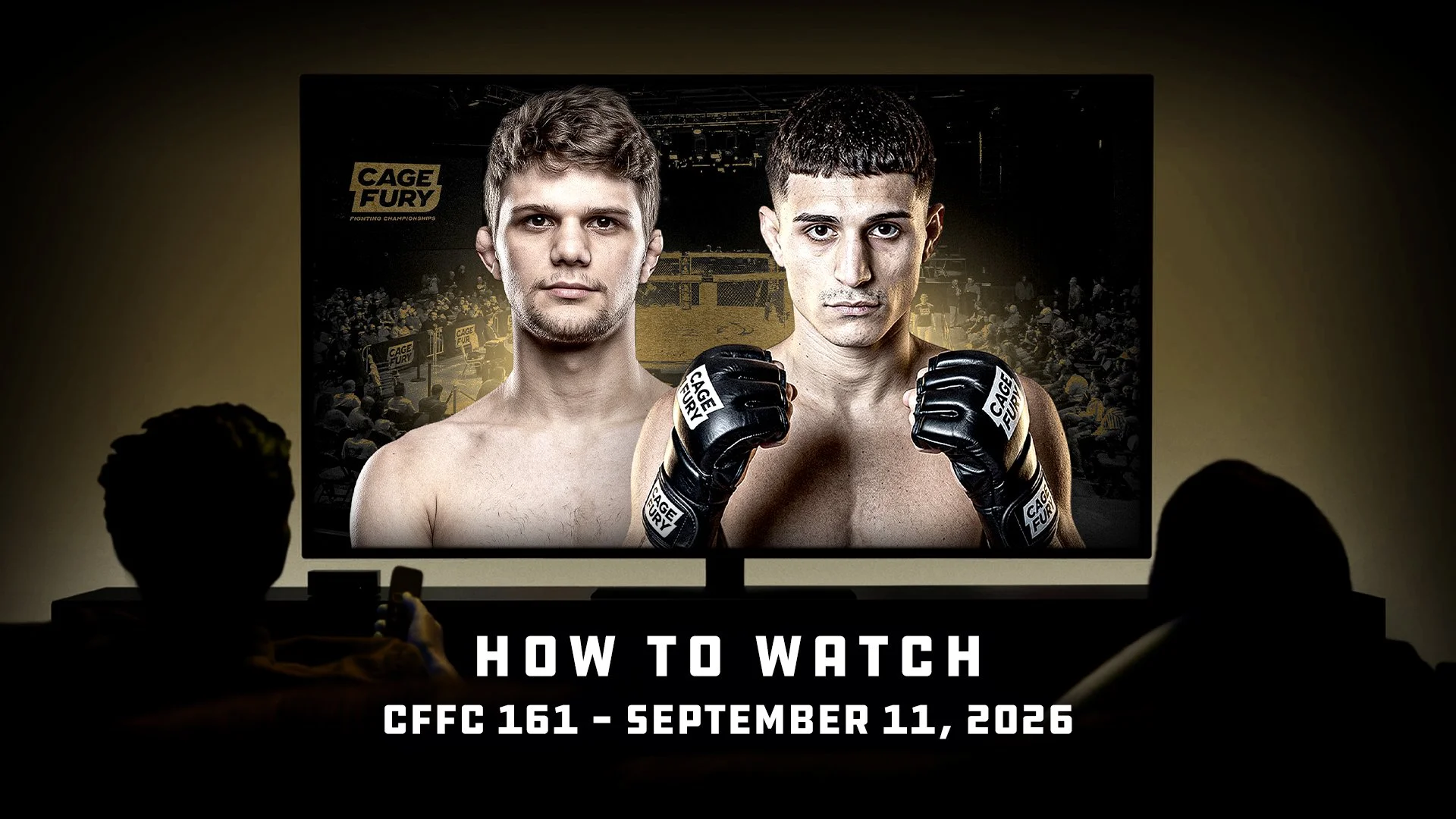 How to watch Friday's 'CFFC 161: Lleshi vs. Calvert' event: Start time, full fight card, more