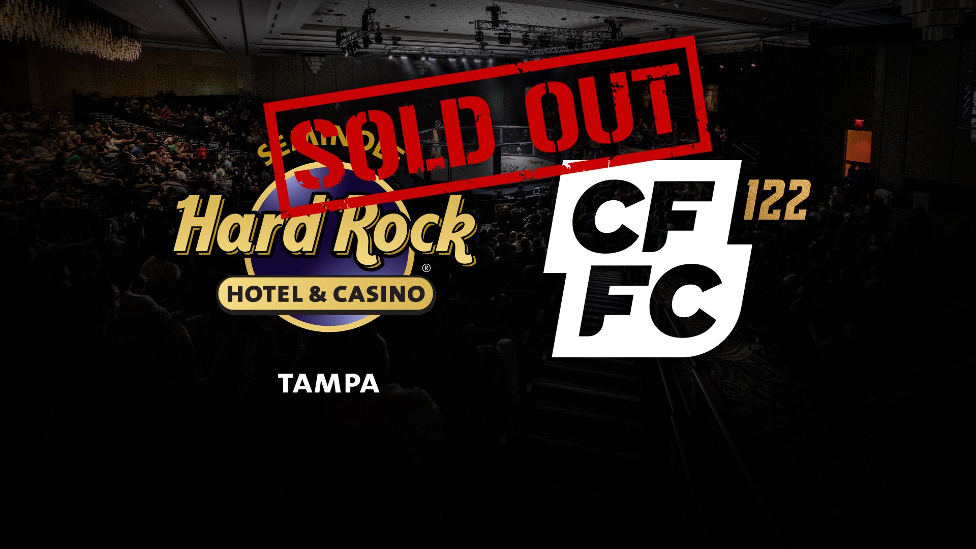 CFFC 122 marks sixth consecutive sell-out of Florida venue for Cage Fury Fighting Championships — Cage Fury Fighting Championships