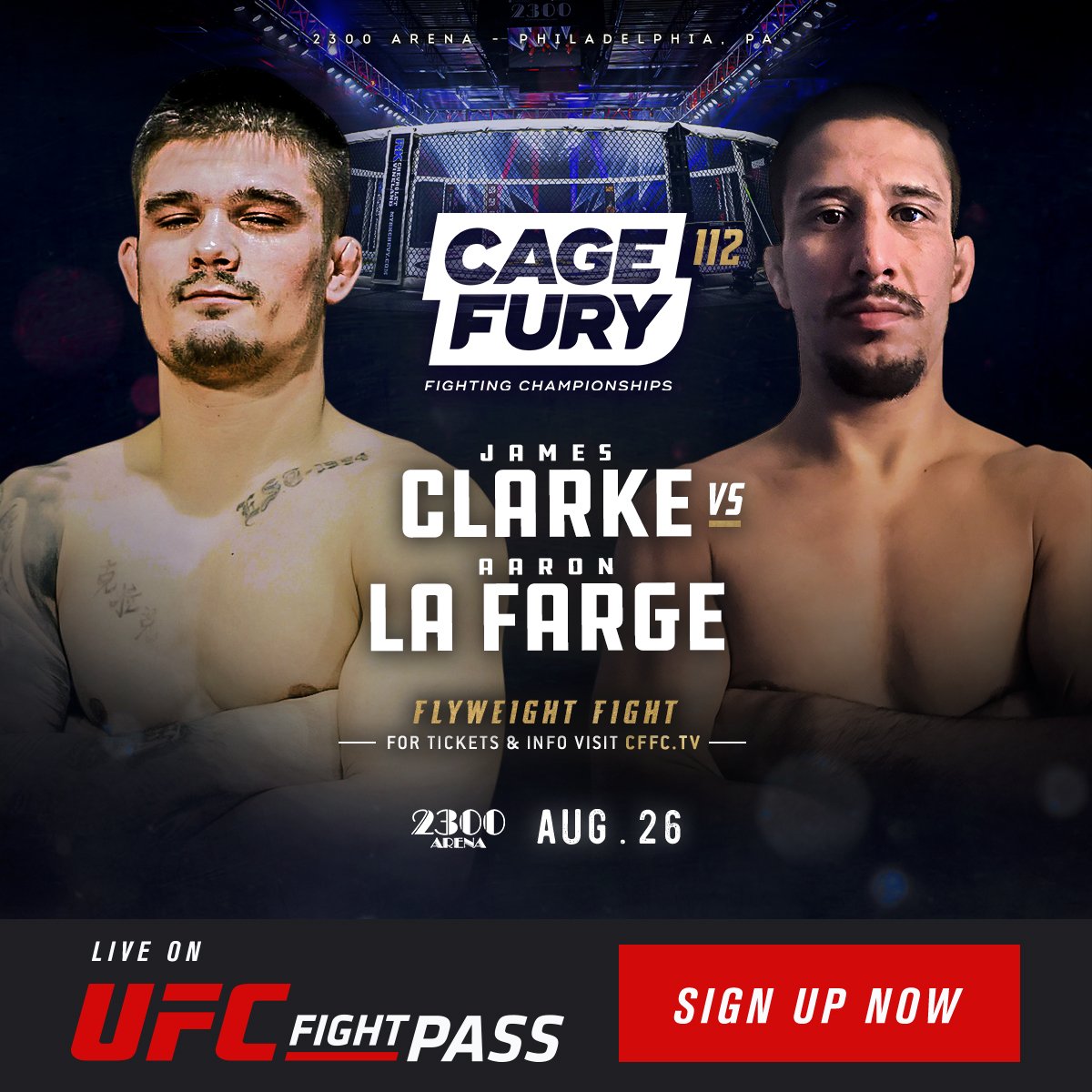 James Clarke says soul season continues at CFFC 112 Ive been taking these kids souls for some time now — Cage Fury Fighting Championships