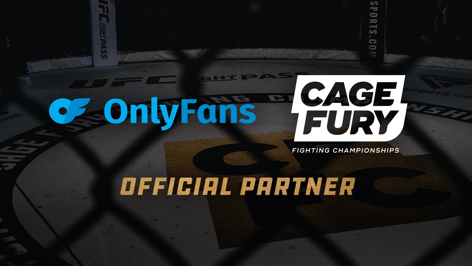 OnlyFans named official partner of Cage Fury Fighting Championships — Cage Fury Fighting Championships