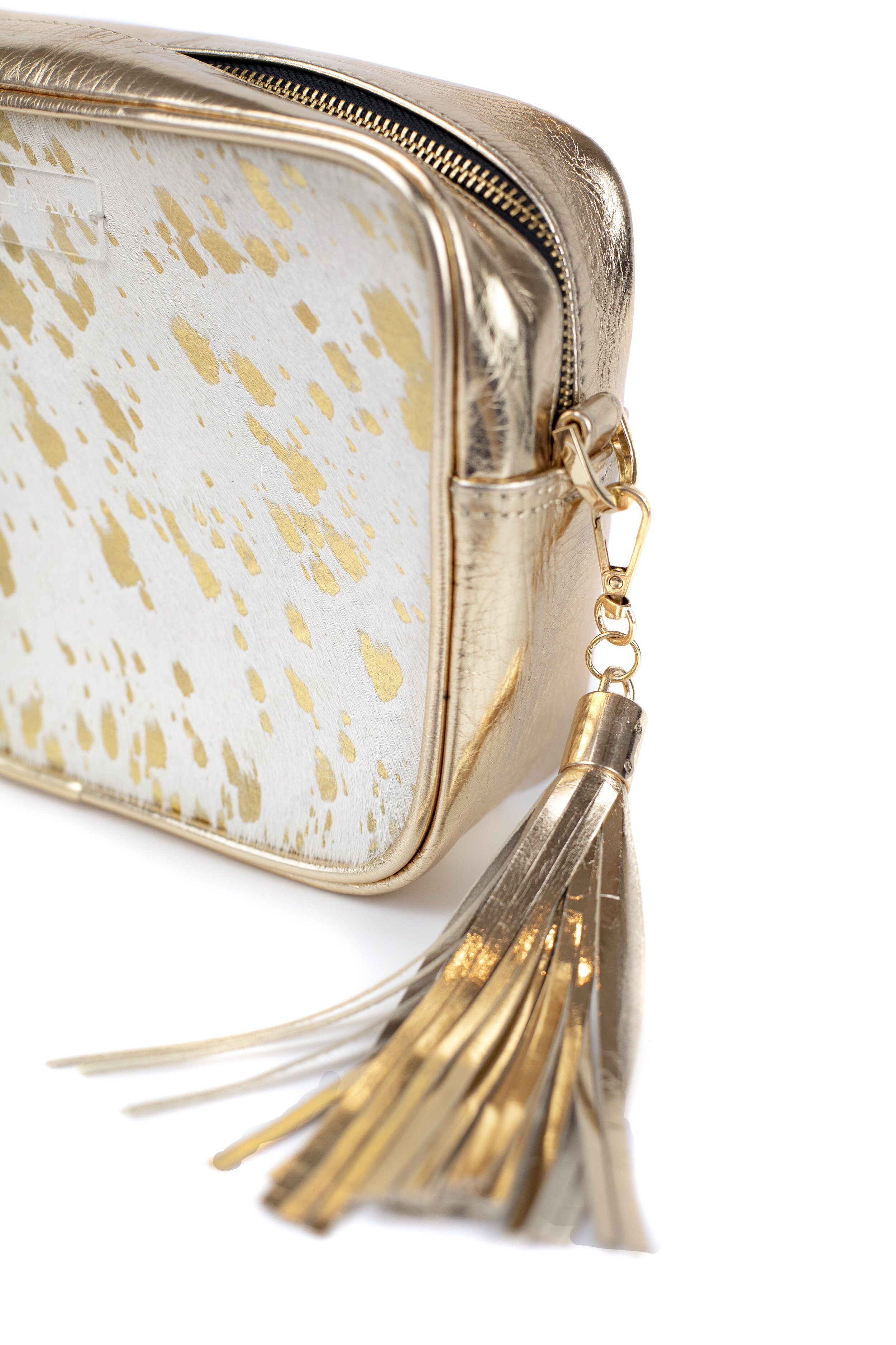Gold Leather Tassel