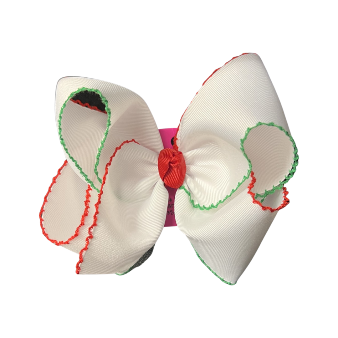 Red with Royal MoonStitch