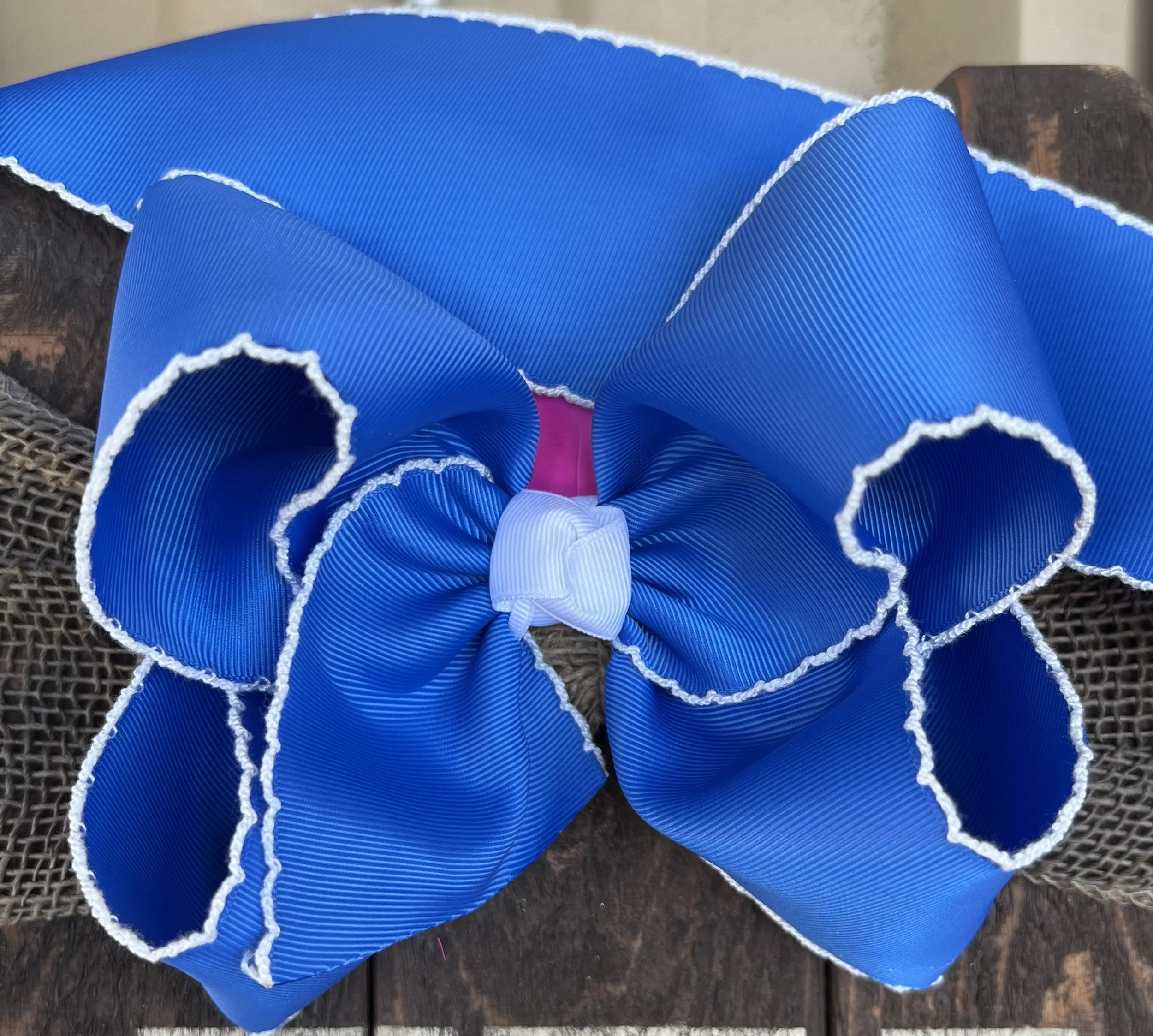 Royal Blue w/ White Stitch