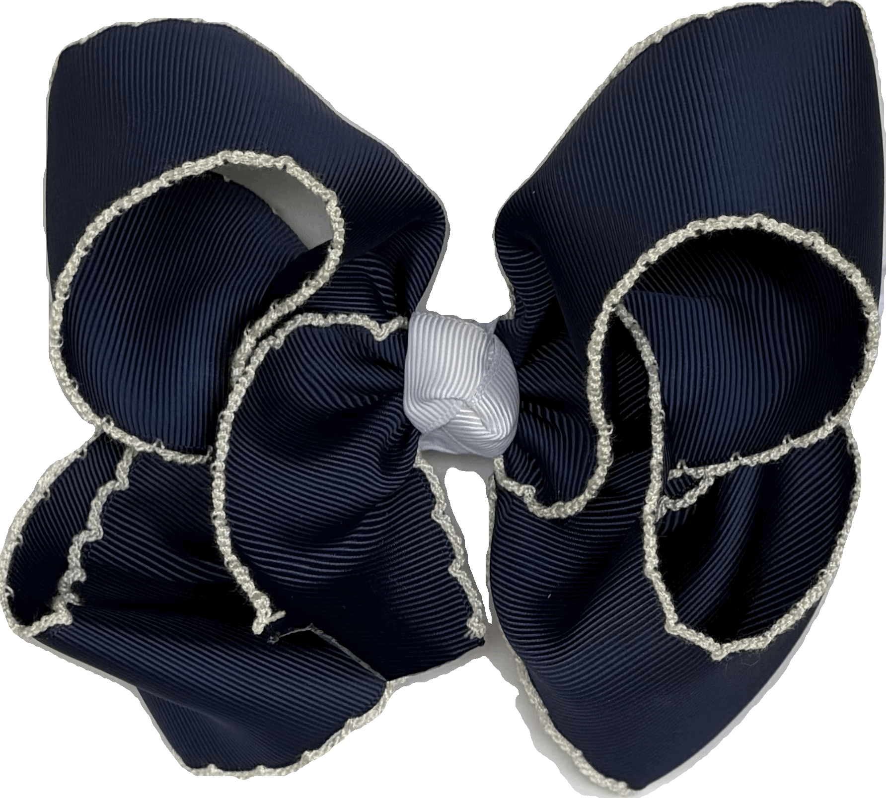 Navy w/ White Moon Stitch