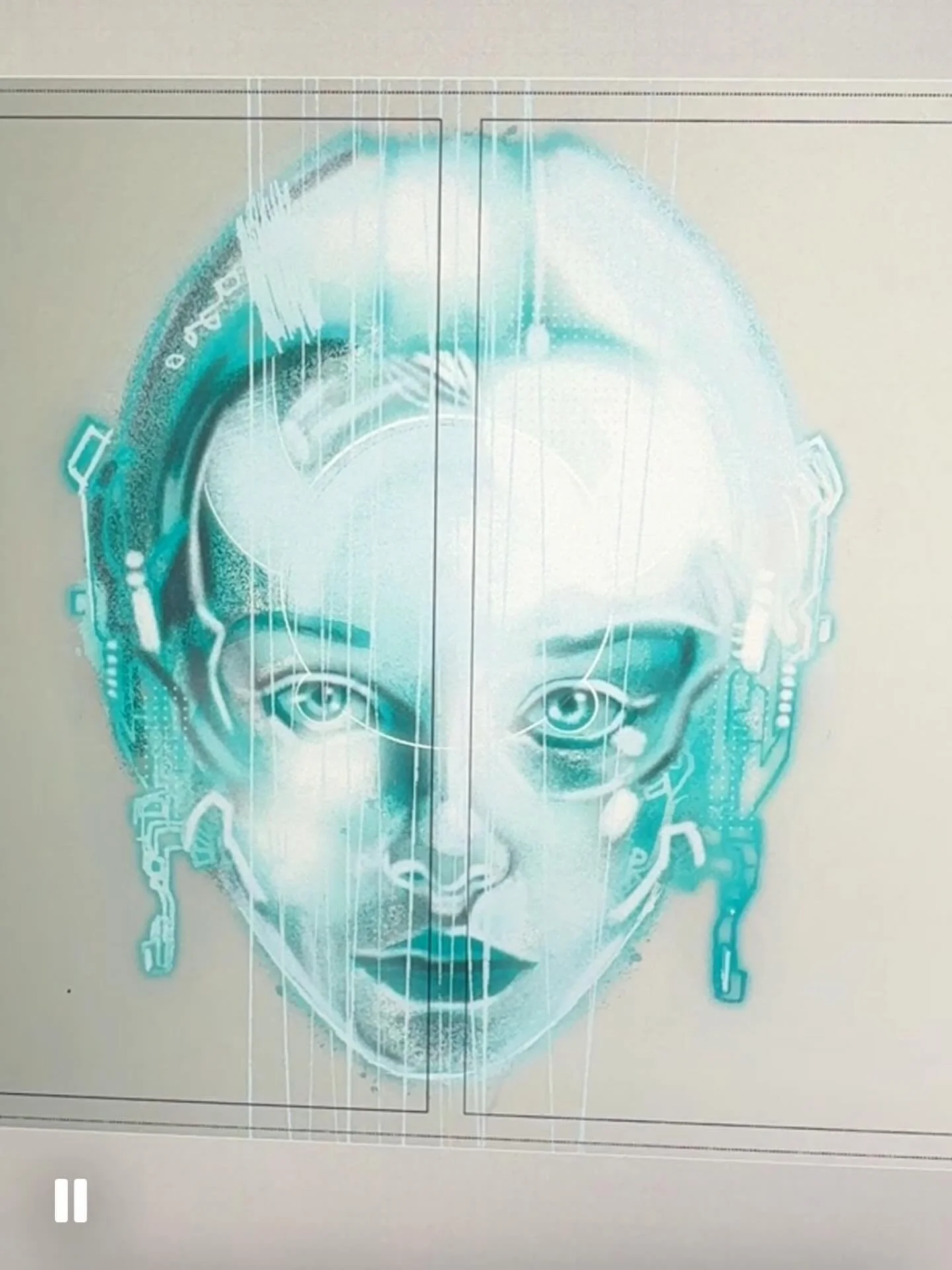 Prototype holographic head colour experiment.

Teaser/planning/story telling.

Full details coming soon. A new comic book project with support from The Arts Council England. I&rsquo;m currently busy working up frames and finalising details of the ada