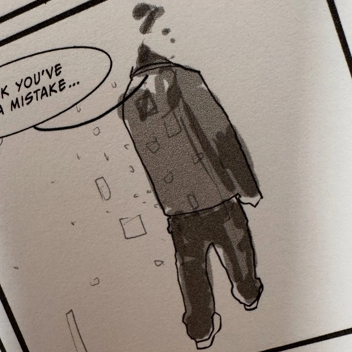 Full details coming soon. A new comic book project with support from The Arts Council England. I&rsquo;m currently busy working up frames and finalising details of the adaptation from film to graphic novel. - Process. 
.
.
.
#artscouncilcollection #a