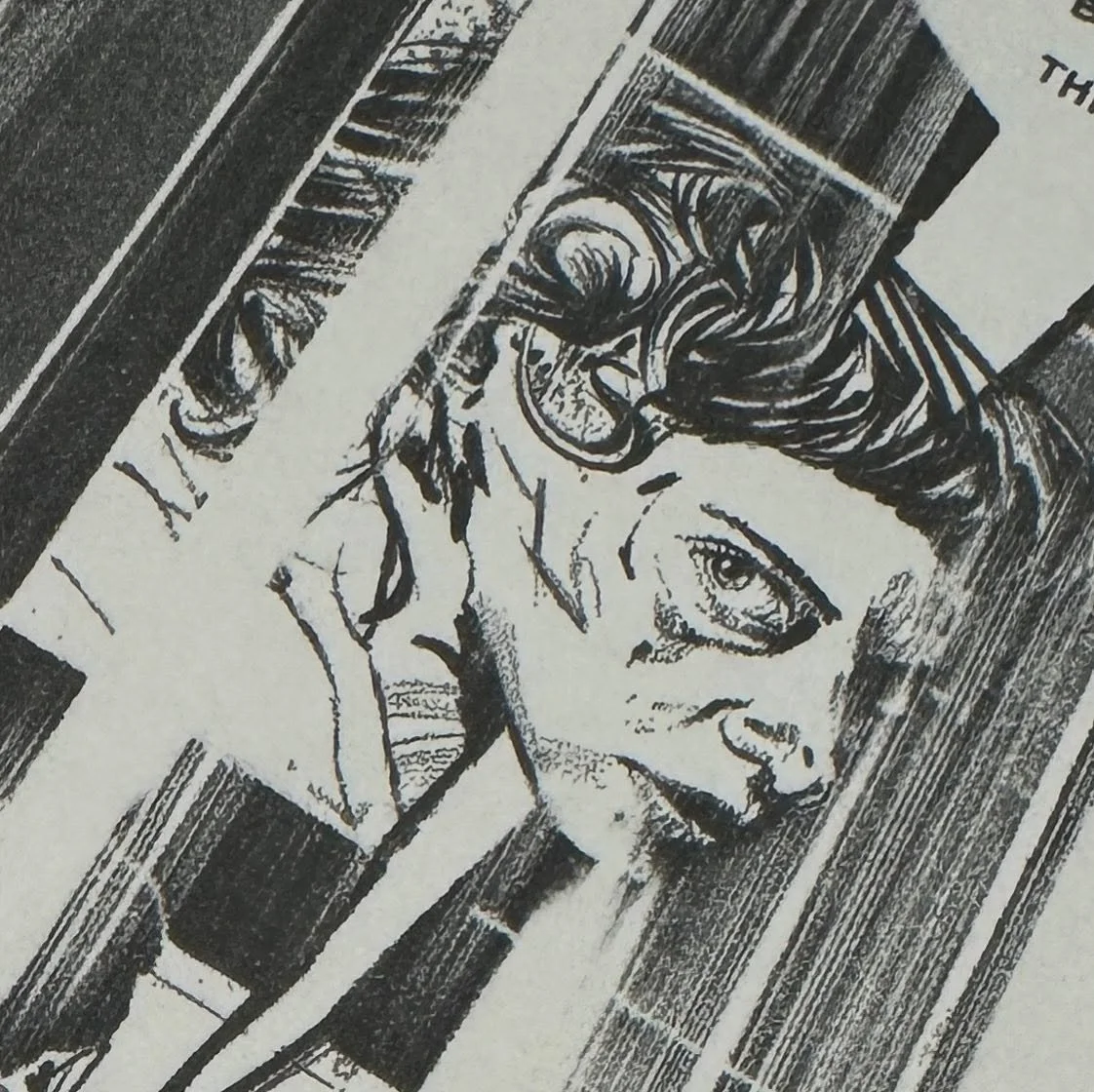 Full details coming soon. A new comic book project with support from The Arts Council England. I&rsquo;m currently busy working up frames and finalising details of the adaptation from film to graphic novel. - ANNA: Face study. A sneak peak! 
.
.
.
#a