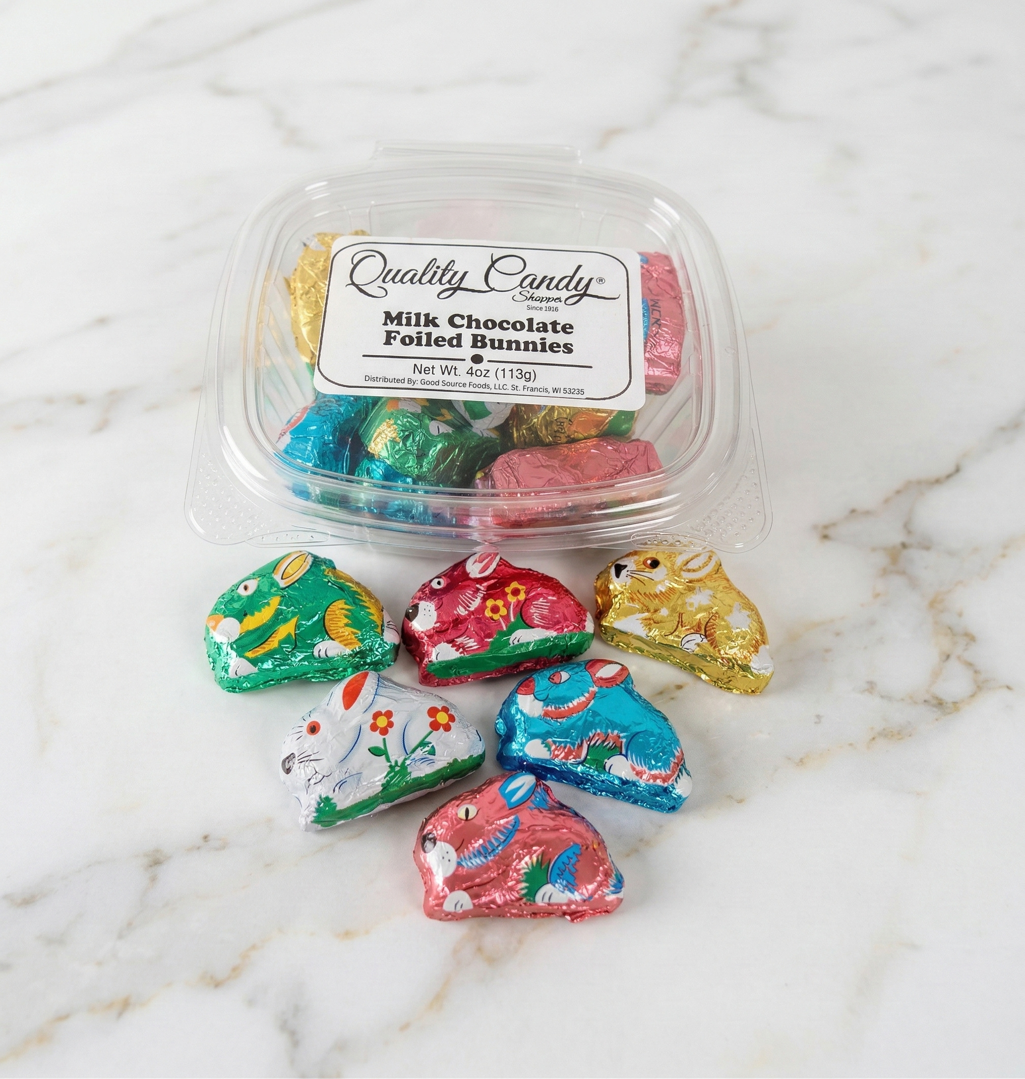 FOILED BUNNIES (MILK CHOCOLATE)