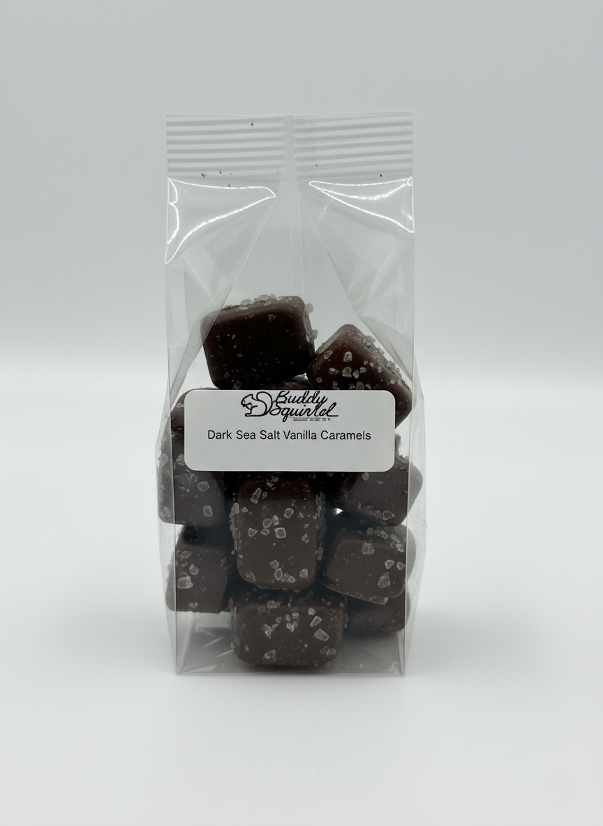 Dark Chocolate Sea Salt Caramels