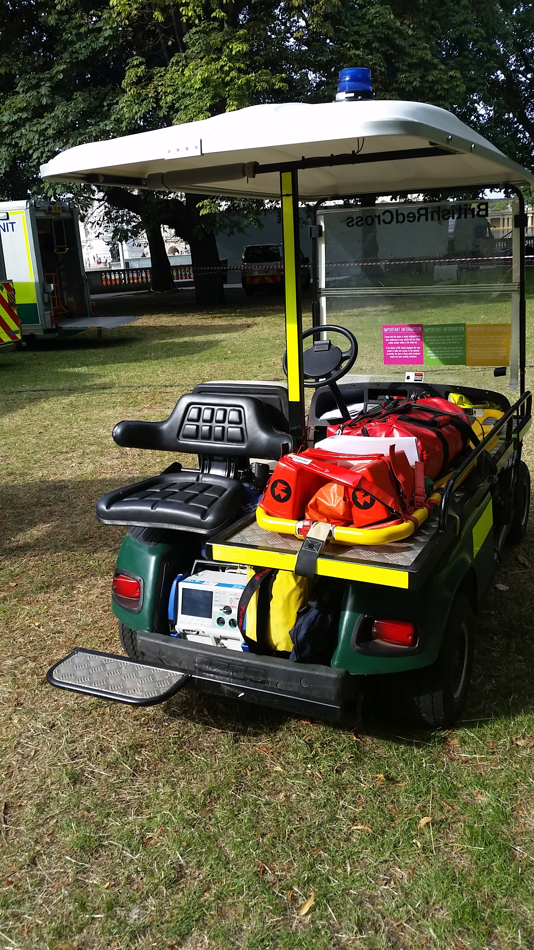 Paramedic Golf Buggy Responder