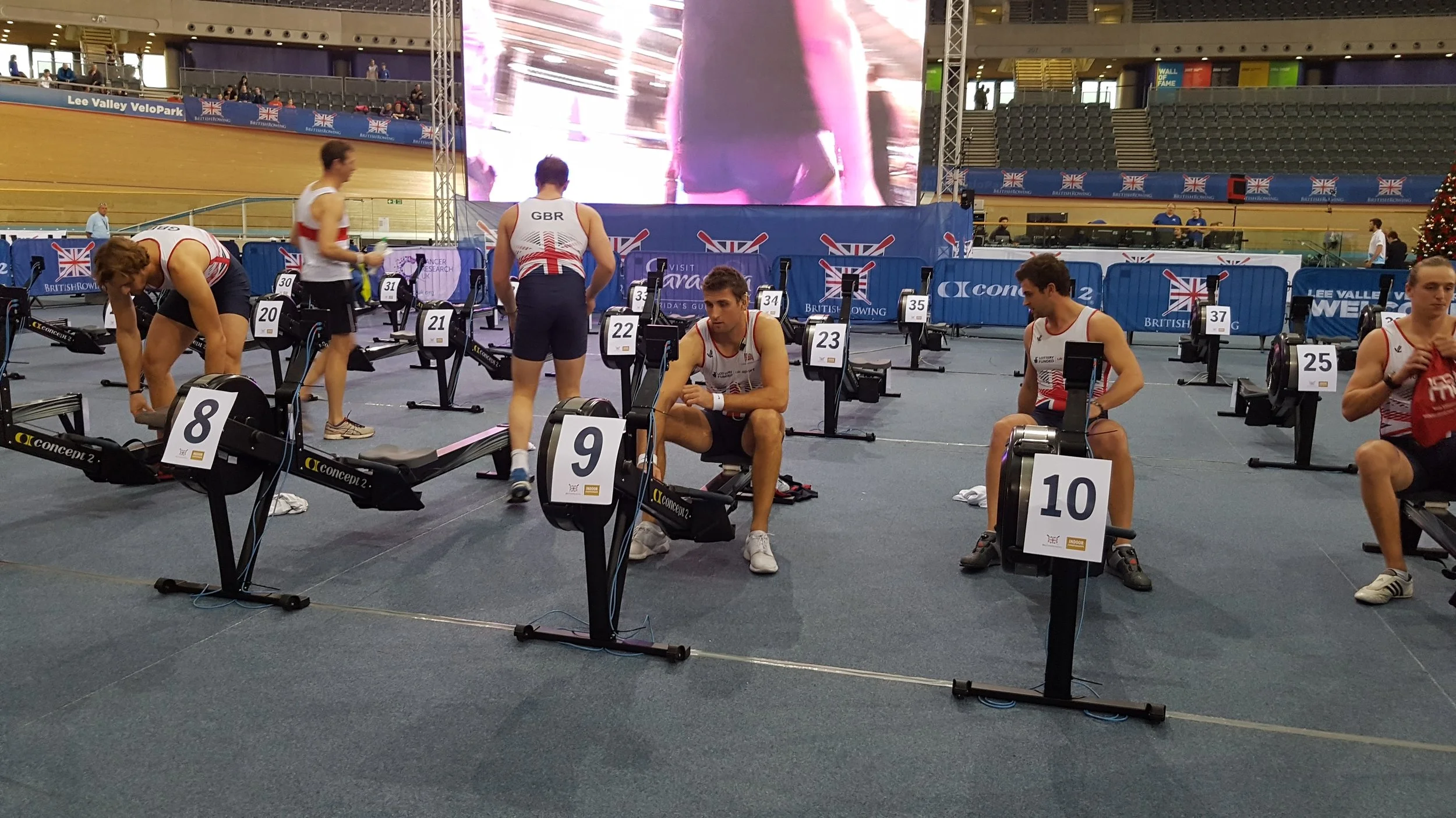 GBR Team at #BIRC16 plus Olympians of the future ?@britishrowing