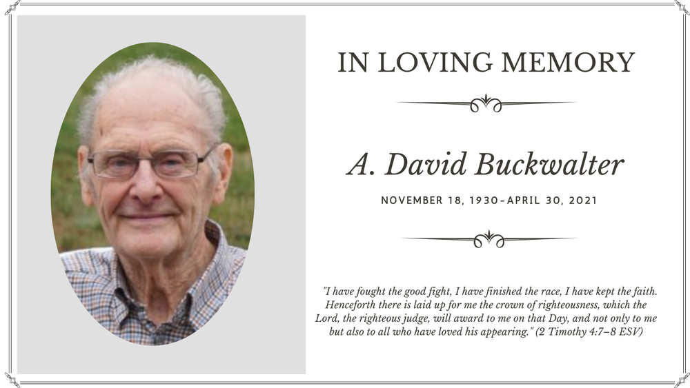 Funerals — Mellinger Mennonite Church