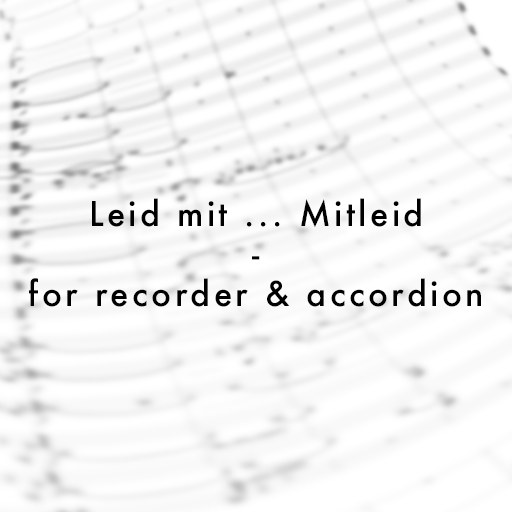 Leid mit ... Mitleid
