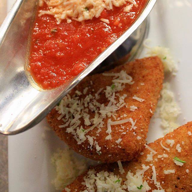 Our hand-made Fried Mozzarella Bites