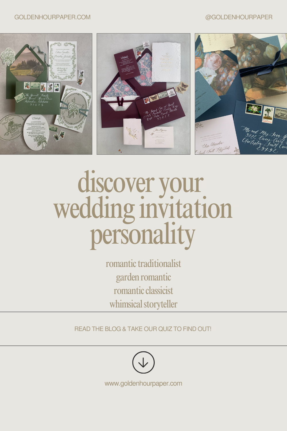 not sure what kind of wedding invitations are right for you? read more about different wedding invitation styles to find the perfect paper personality for you